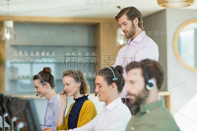 呼叫中心的客服主管
