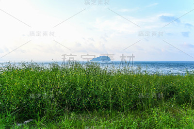 朝景公园对面的基隆岛。