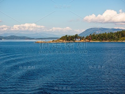 位于乔治亚海峡的海湾群岛