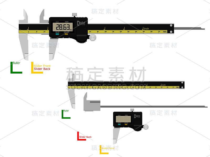 数字游标卡尺