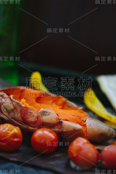 煮熟的红薯