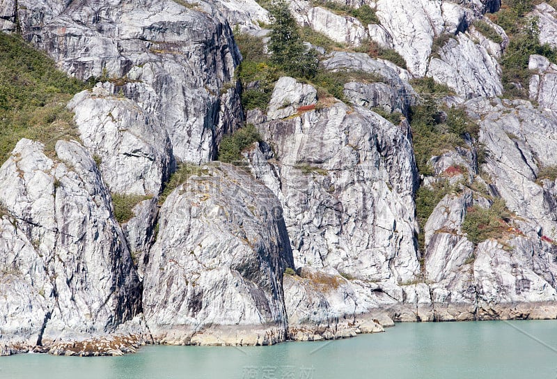 冰川湾海岸线