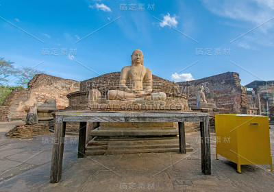 Polonnaruwa古瓦塔达奇在斯里兰卡