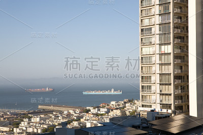 旧金山湾景