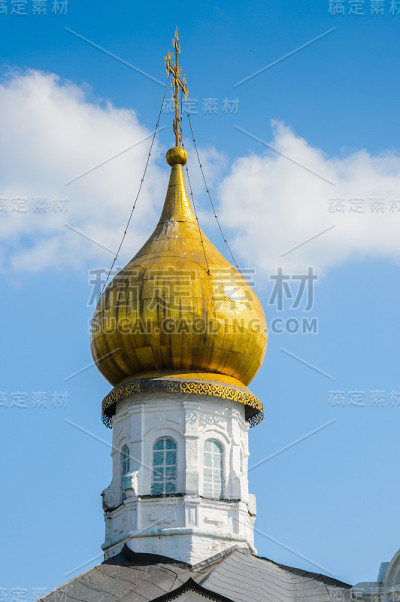 三一Sergius Lavra建筑组合在Sergiev Posad，莫斯科地区，俄罗斯。联合国教科文