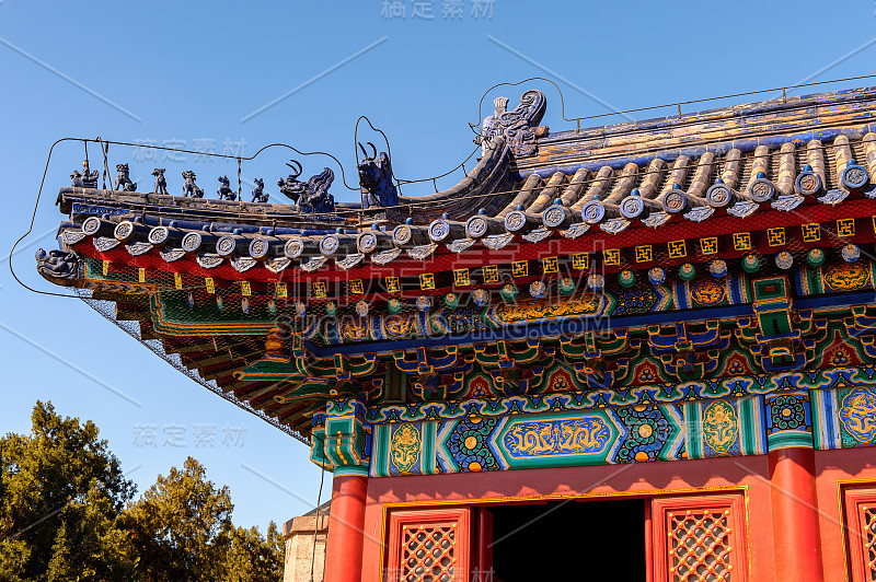 天坛建筑群，北京的帝王祭祀祭坛。联合国教科文组织世界遗产