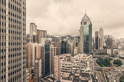香港的城市景观