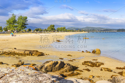 阿勒斯岛的鲍海滩
