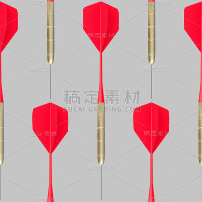 无缝拼接红色玩飞镖的背景