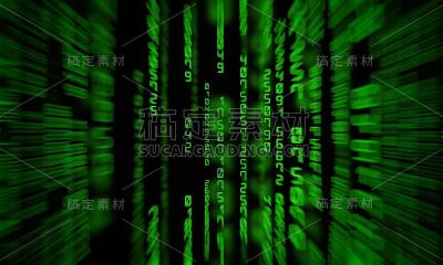 矩阵背景用绿色数字