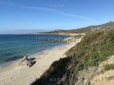 LUMIO科西嘉人的海滩