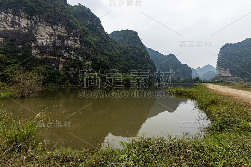 越南宁平和Tam Coc的风景