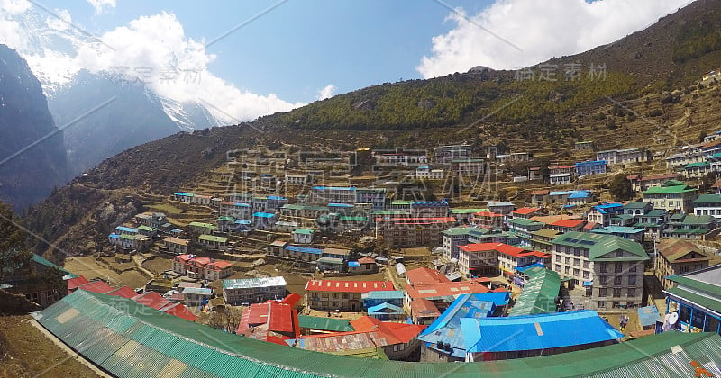 Namche Bazaar村