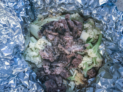 锡箔烤牛肉