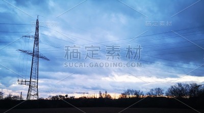 架空线路桅杆