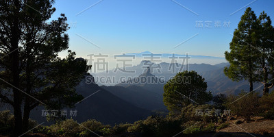 加那利群岛的景观