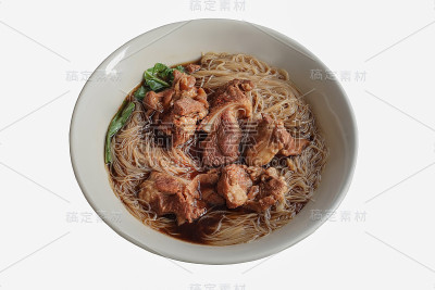 特写猪肉面(红烧猪肉)