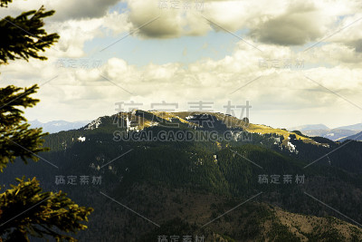 山顶的风景