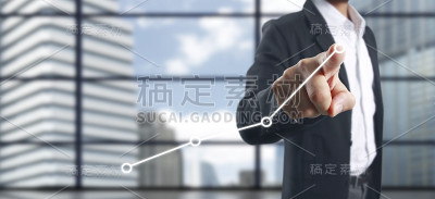 手摸财务指标会计市场经济分析图