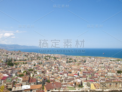 特拉布宗市和黑海
