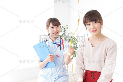 接受治疗的妇女
