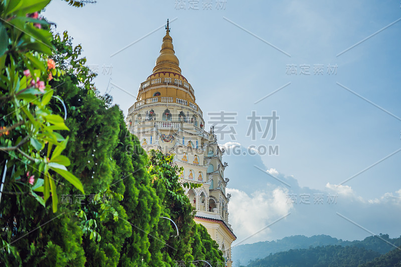 位于马来西亚槟城的佛寺，乔治城