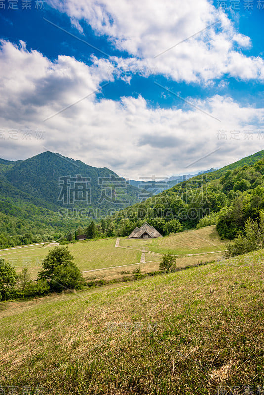 风景Sutjeska BiH天际