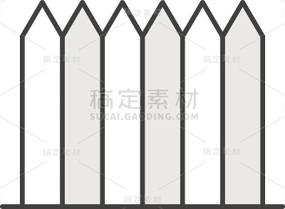 木栅栏图标