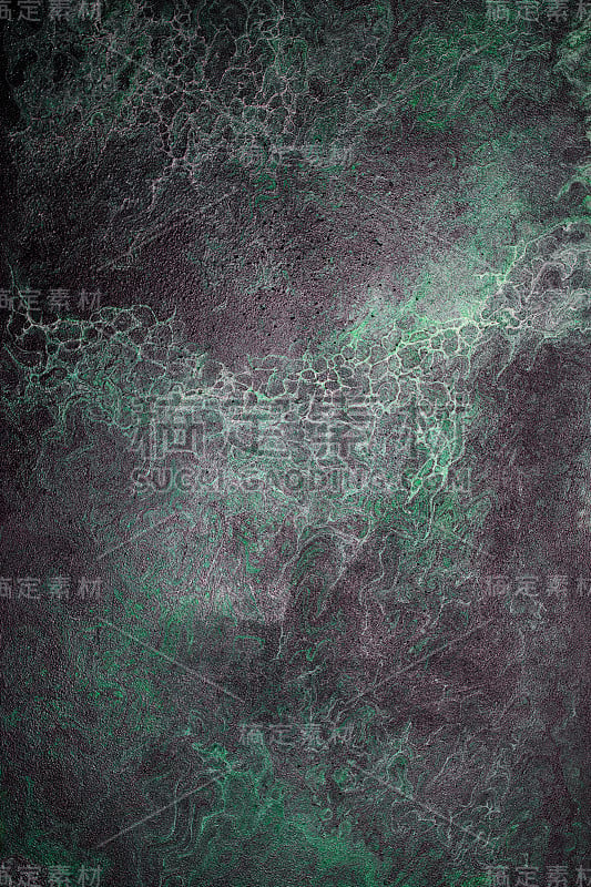 水彩抽象空间混合背景。这幅画是用手画的。——说明