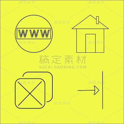 基本线性图标集