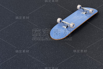 滑板在沥青