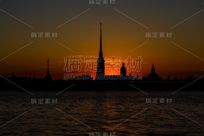 圣彼得堡的日落