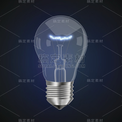 有发光灯丝的灯