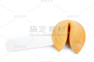 幸运饼干和空白纸
