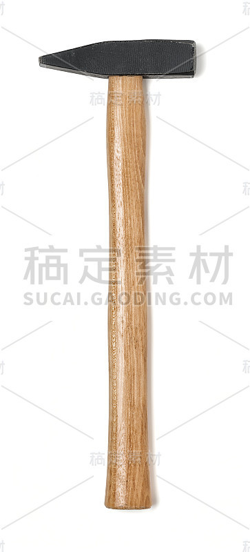 长木柄的金属锤。