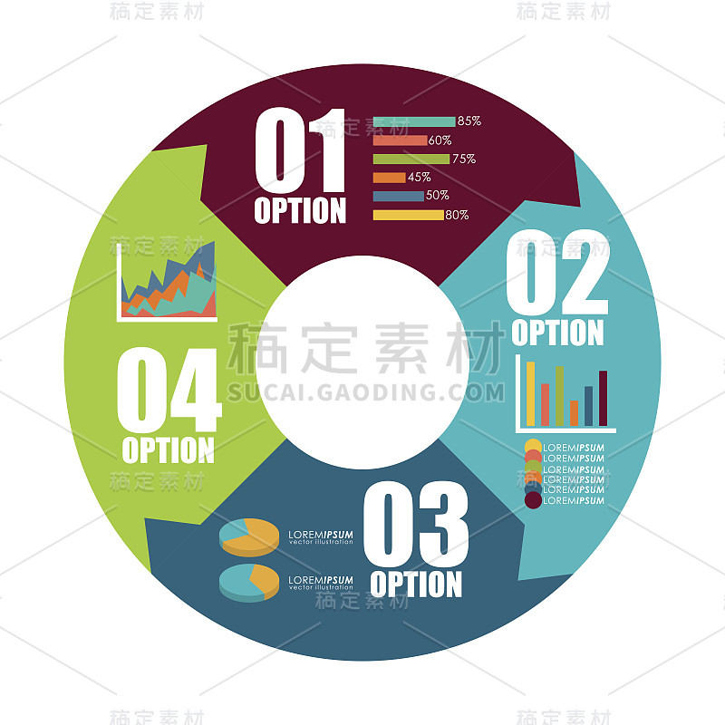 钱信息图表设计。