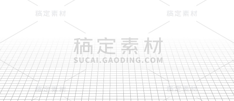 抽象透视黑色网格。线框的风景。矢量插图。