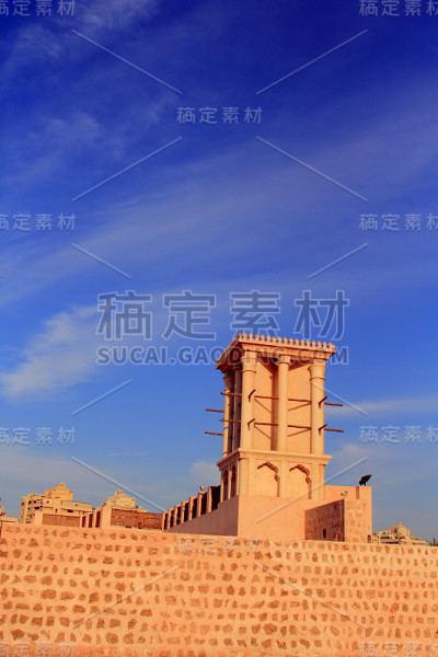 沙迦的风塔