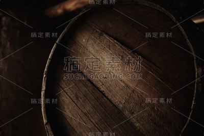 旧橡木桶