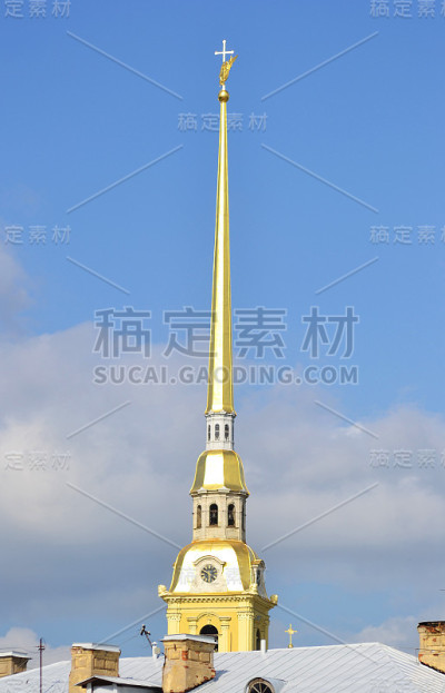 彼得和保罗大教堂的钟楼