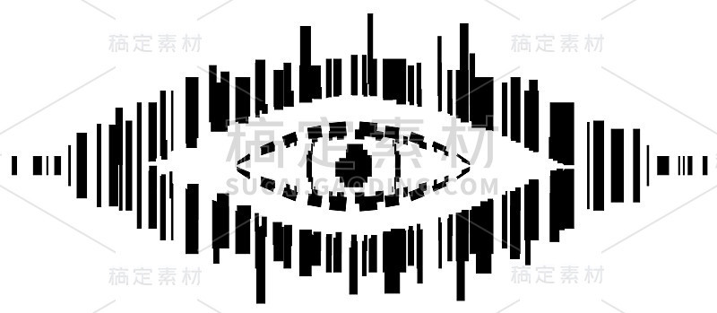 条形码眼模板
