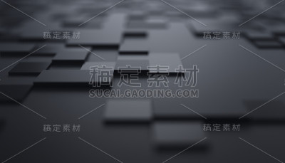 抽象3D渲染的未来背景