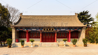 大雁塔建筑群，一座佛教宝塔，西安，陕西省，中国。它建于唐代652年。联合国教科文组织世界遗产