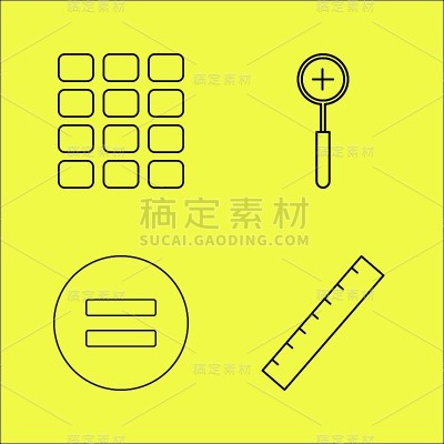 基本线性图标集