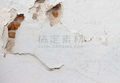 白色混凝土墙体纹理