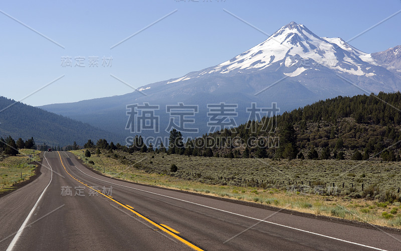 乡村南公路97观路沙斯塔山