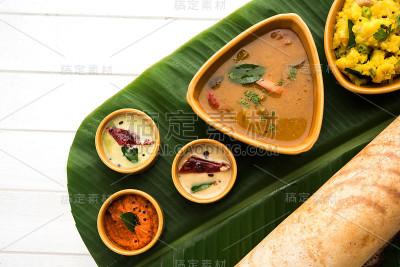 Masala dosa，南印度食物