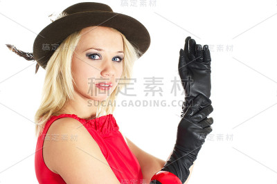 夫人用红色