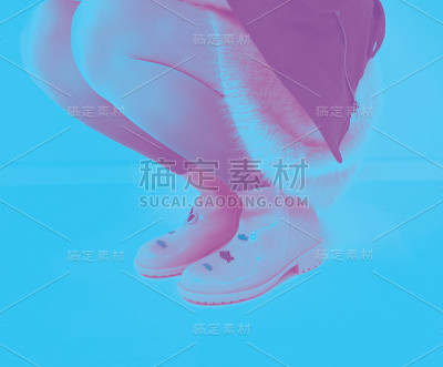 时尚高统靴