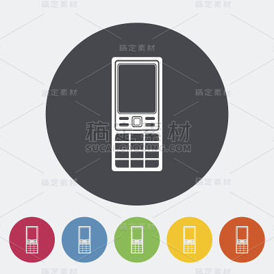 手机图标。